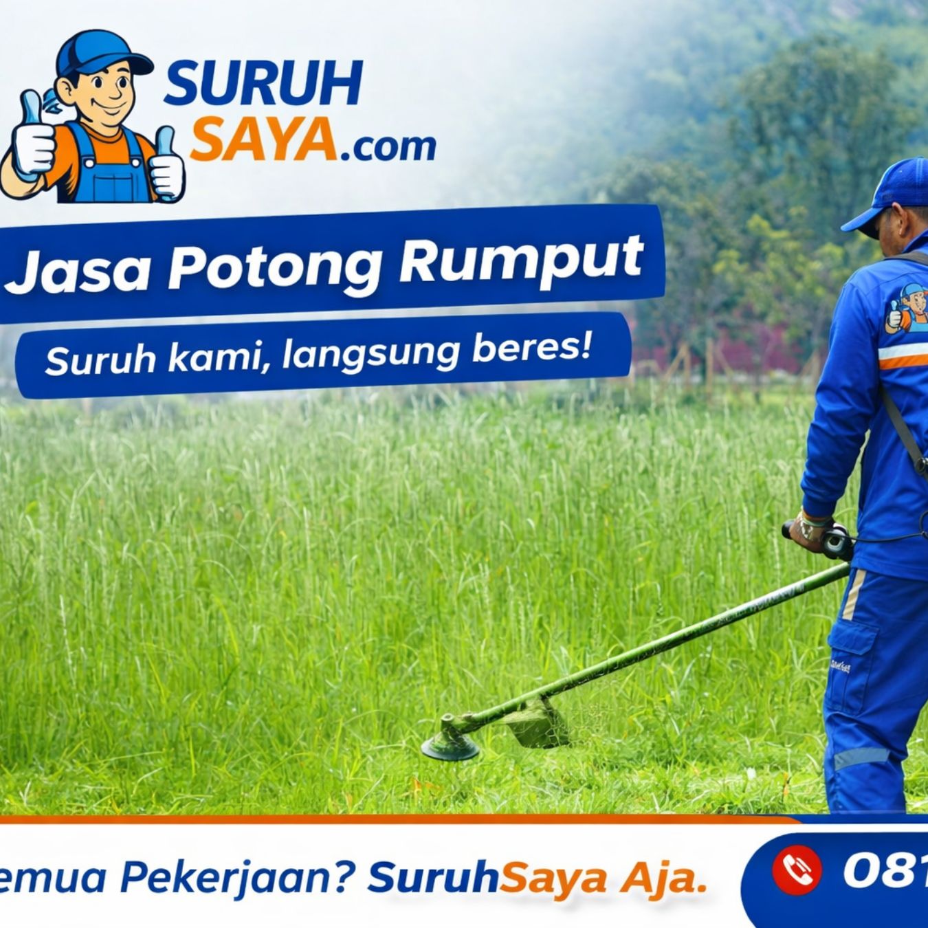 Potong Rumput Pekarangan